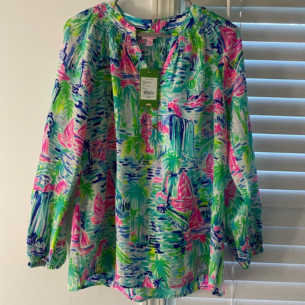 Elsa Silk Top